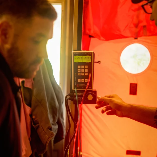 Solaire Energy Blower Door Testing