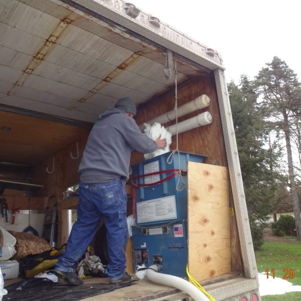 Blowing Insulation
